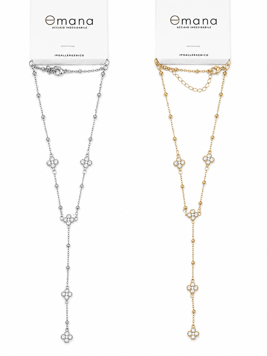 COLLANA QUADRIFOGLIO