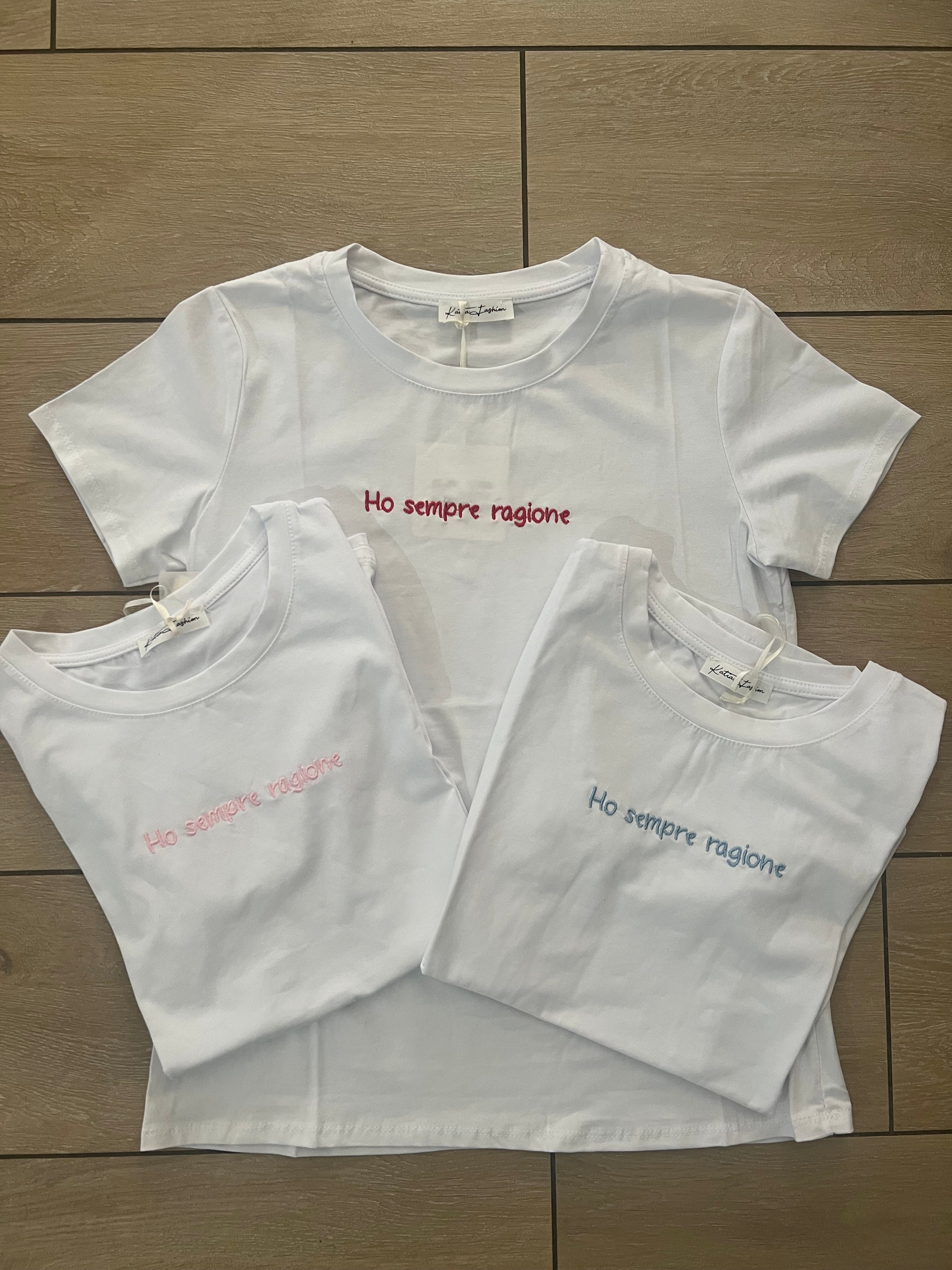 T-shirt ho sempre ragione