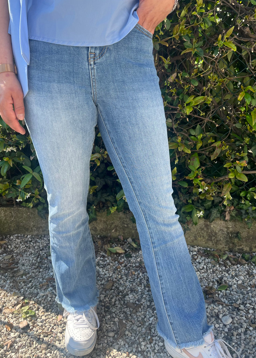 Jeans frange