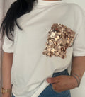 Maglia paillettes